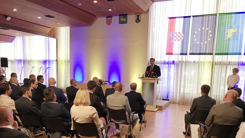 Predsjednik Vlade: Šaljemo poruku podrške i partnerstva Vlade s Gradom Pazinom i Istarskom županijom
